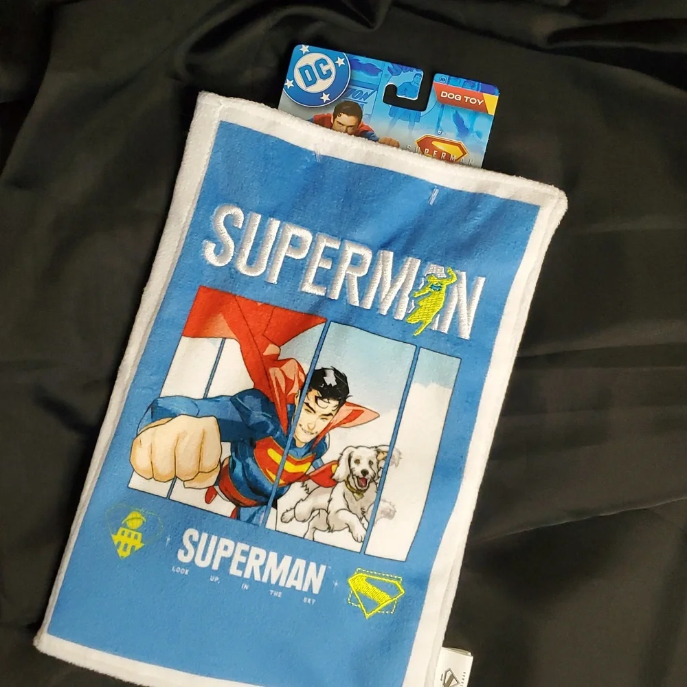 Superman Comic Book Dog Toy‎